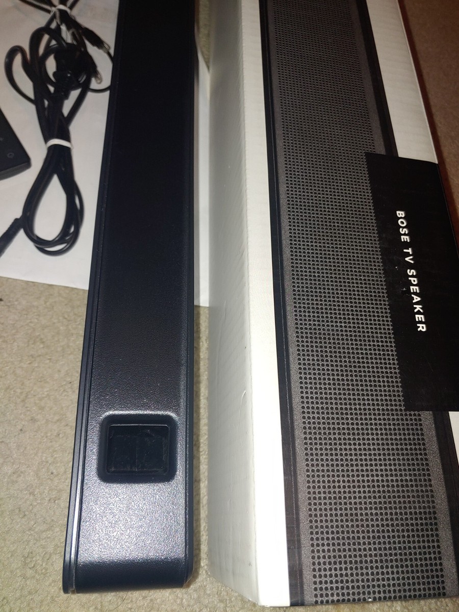 Bose TV Speaker Model 431974 Small Compact Soundbar, Black Bose TV Speaker Model 431974 Small Compact Soundbar, Black