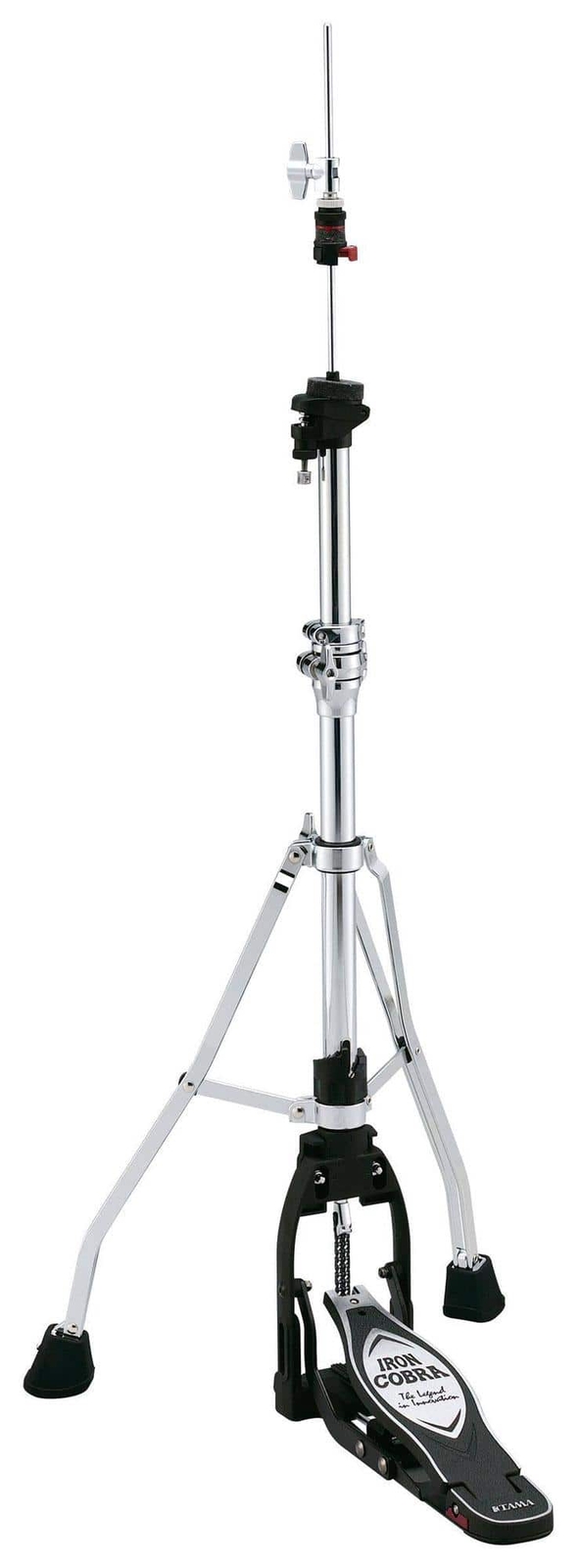 Tama HH805D Hi-Hat Maschine Velo Glide Iron Cobra Ständer оснащен фурнитурой для шлема