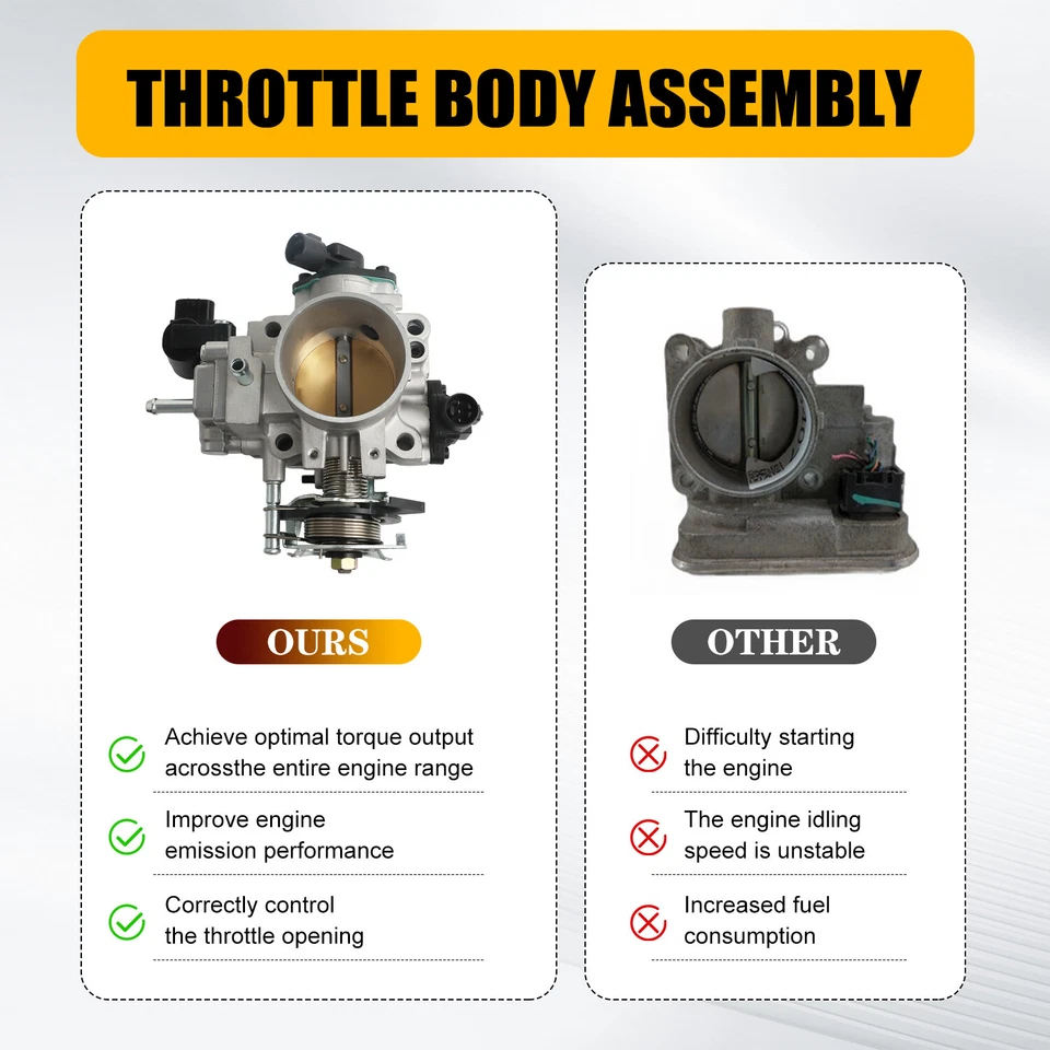 Conjunto de carrocería del acelerador para Acura TL CL 1998-2003 3,2 L 3,0 L 2,5 L Foto 4 de 4