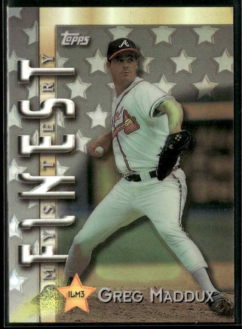 1998 Topps #ILM3 Greg Maddux Mystery Finest Refractors