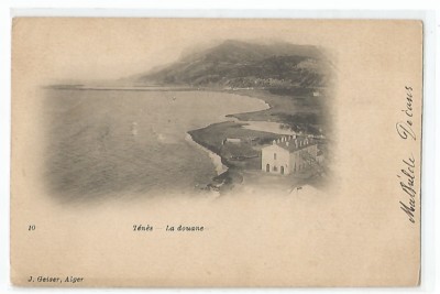 CPA ALGERIA, TENES, THE CUSTOMS