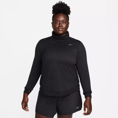 Nike Womens ThermaFIT Element Swift Running Top Plus Size 1X FB5308-010 MSRP $85