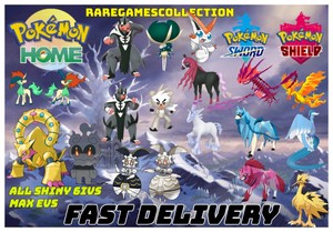 Pokemon Sword Shield All 31 Shiny Locked Home 6iv Legendary Fast Delivery Ebay Pokemon Sword Shield All 31 Shiny Locked Home 6iv Legendary Fast Delivery Ebay