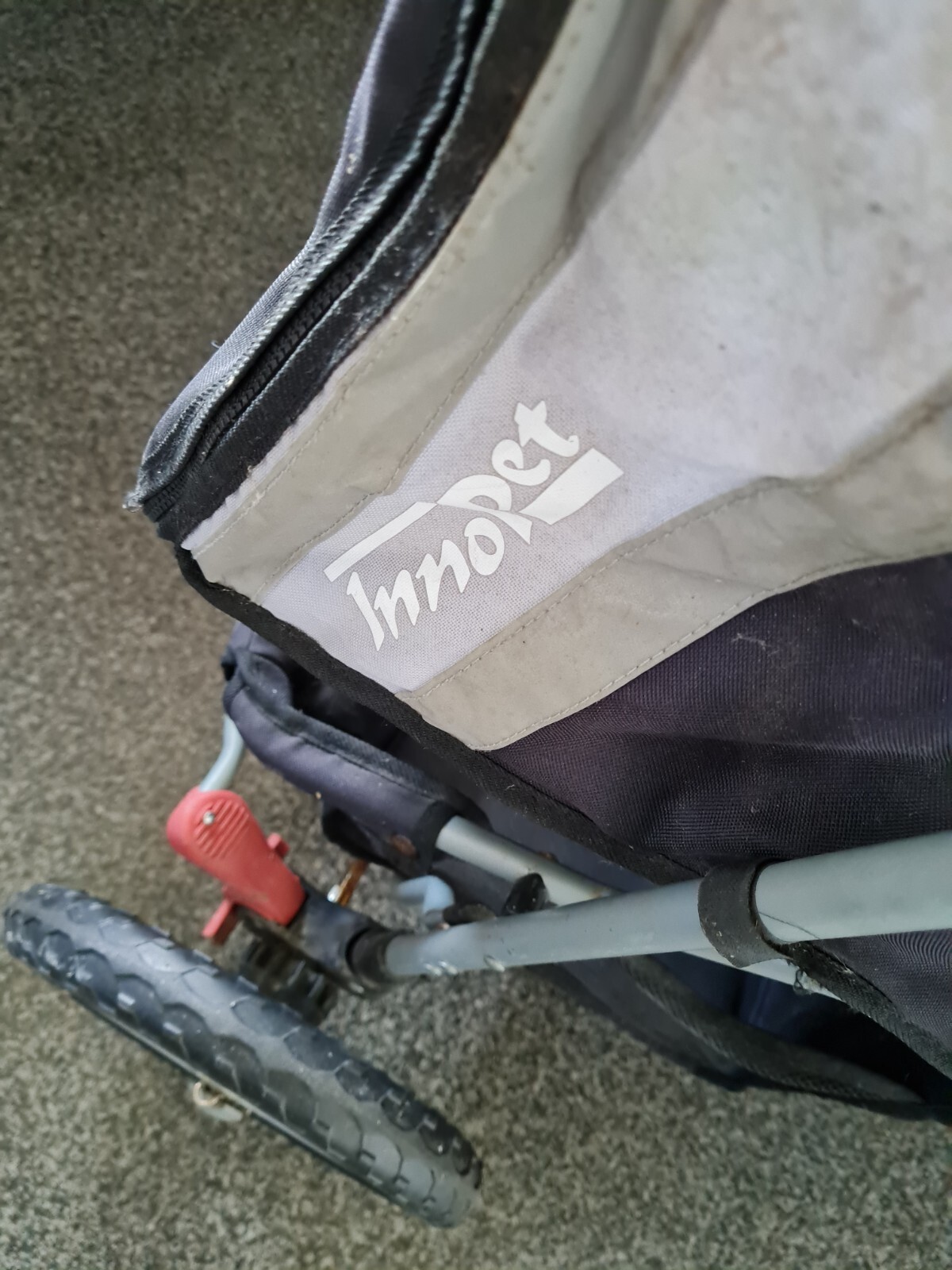 Innopet dog stroller for small dog grey fair condition. eBay