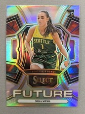 Nika Muhl RC 2024 Panini Select WNBA Silver Future #3 SEATTLE STORM