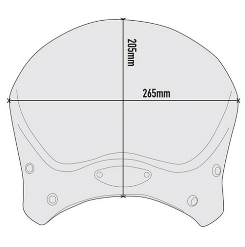CUPOLINO GIVI BENELLI LEONCINO 800 2022 IN ALLUMNIO ANOD. + ATTACCHI AL8713A - Foto 2 di 2