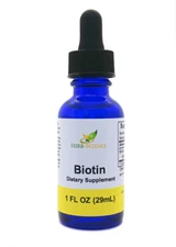 Herb-Science - Liquid Vitamin B7 Biotin Alcohol-Free, High Potency for Hair Grow