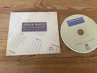 CD Folk Joan Baez - Day After Tomorrow (10 Song) Promo RAZOR & TIE BOBOLINK digi