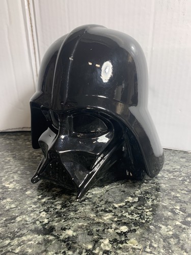 Darth Vader Head Helmet Coin Bank - Star Wars Ceramic Collectible Piggy Bank - Picture 2 of 9