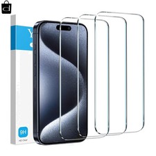 3 Pack for Iphone 16 /Iphone 15 Pro/Iphone 15 Screen Protector Tempered Glass, M