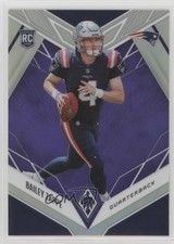 2022 Panini Phoenix Rookies Purple 110/125 Bailey Zappe #129 19pj