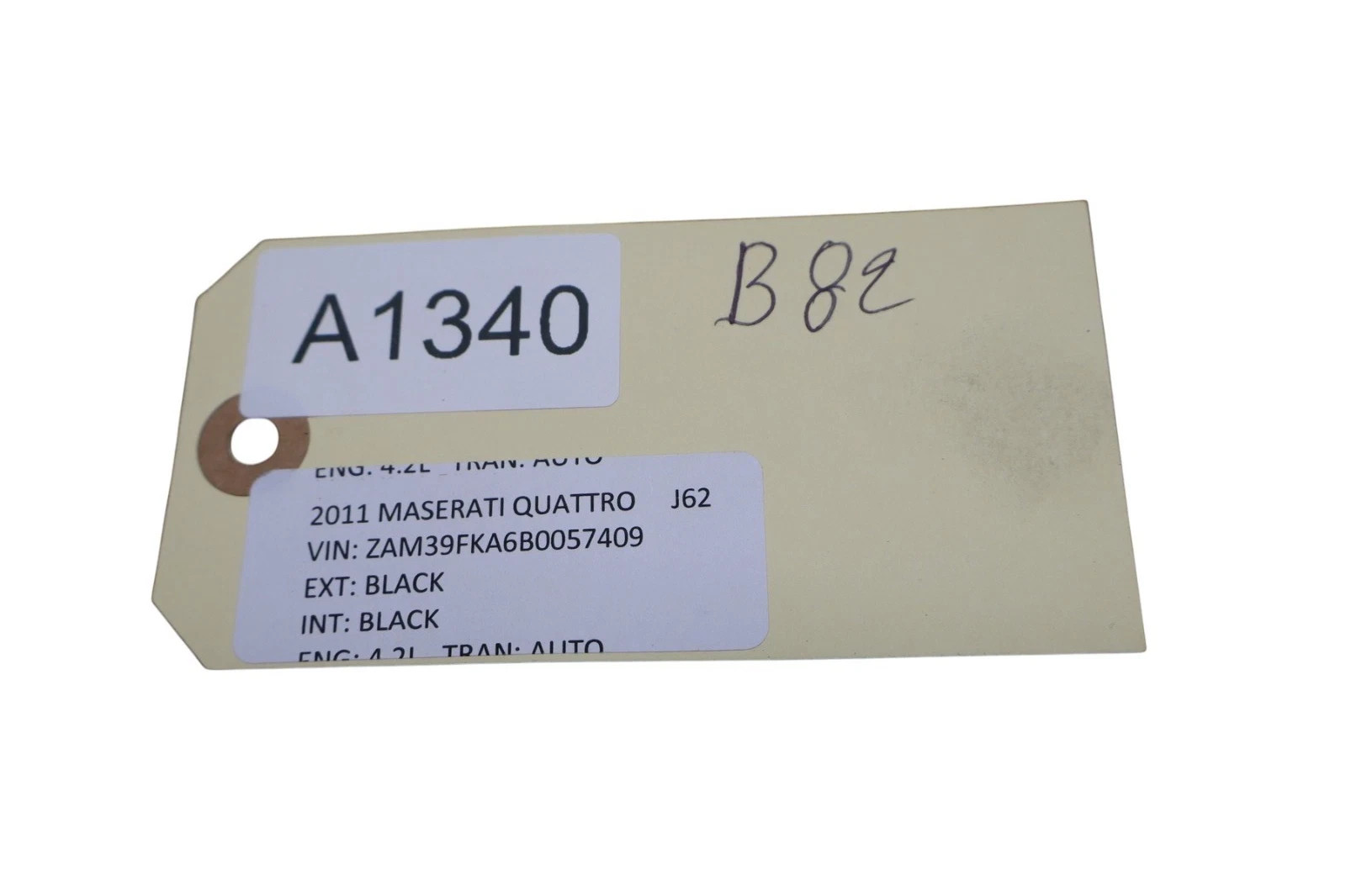 Maserati Quattroporte 2003-2013 Rear Left Side trim panel