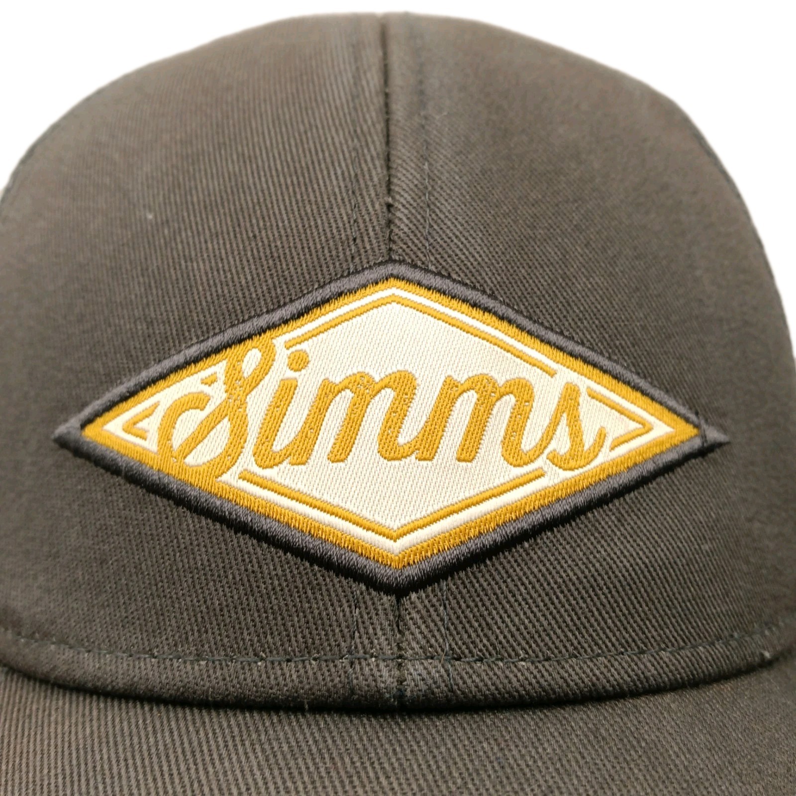 Simms Hat Patch Trucker Black Mesh Snapback Cap F… - image 2