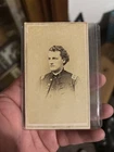 Civil War Indian War ID Identified Officer Cdv Carte Captain Signed Autograph