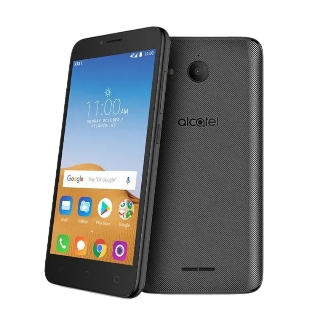 Alcatel Tetra Smartphone Unlocked Android 4G LTE 5 Inches 16GB 2GB RAM Black GSM