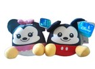 Disney Mickey & Minnie Mouse Plush Squishy Set NEW Just Play  — photo 1