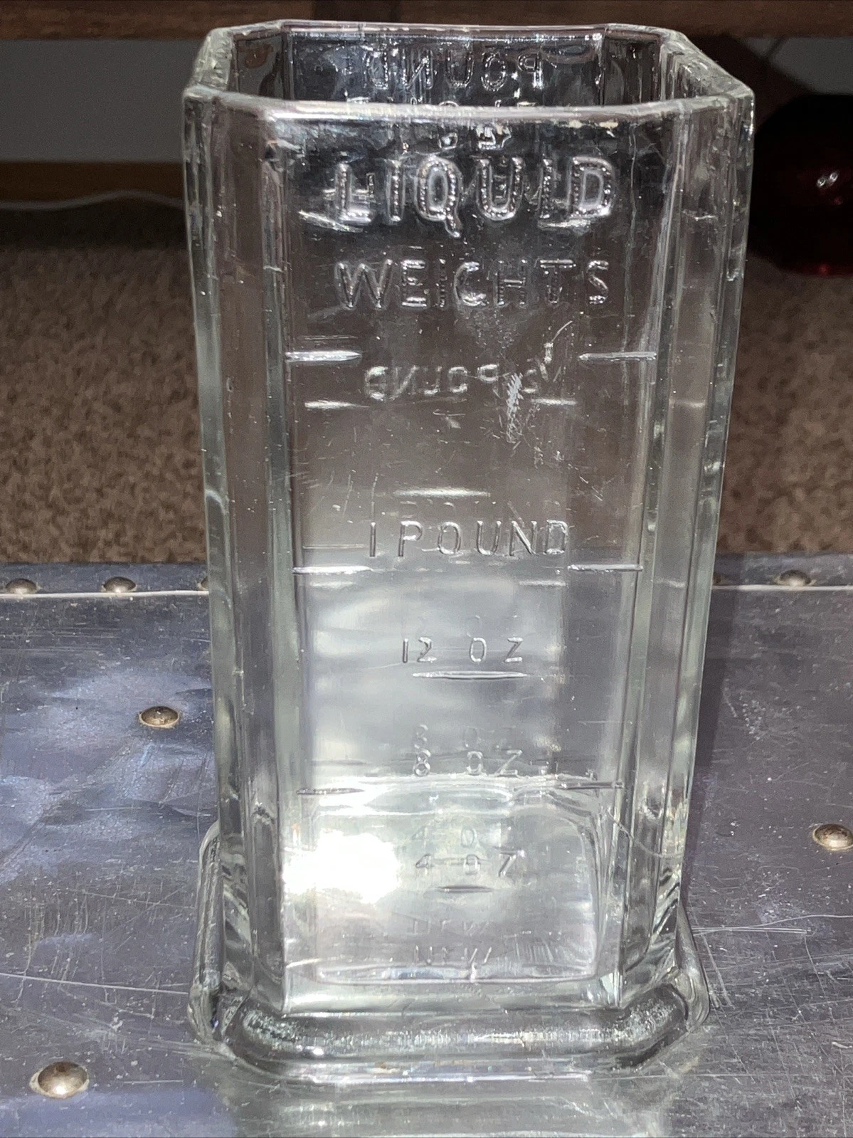 Silvers measuring cup "GLASS EGG BEATER & MEASURING JAR Only