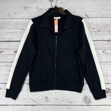 Women s Zip Up Sweatshirt Colsie Black M