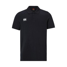 Image of Canterbury Waimak Polo Shirt Medium Black Medium Black