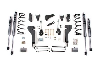 Zone Offroad ZOND33F FOX 6'' Lift Kit for 08 Dodge RAM 2500 w/4'' Axle Diesel