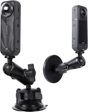 2 in 1 Suction Cup and Magnetic Camera Mount Kit for Insta360 X6 X5 X4