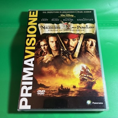 DER FLUCH DES ERSTEN MONDES PIRATEN DER KARIBIK DVD ITALIENISCHER FILM SAMMLUNG