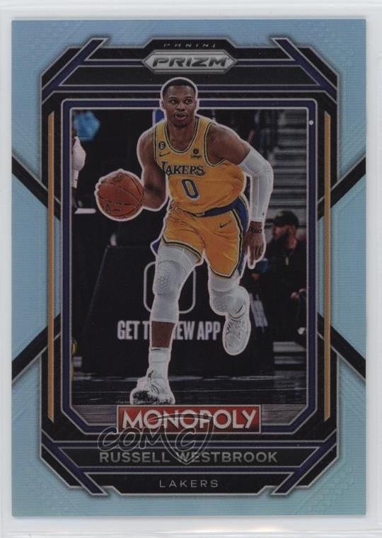 2022-23 Panini Prizm Monopoly Light Blue 18/199 Russell Westbrook #42 11n5