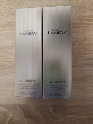 2 Pack Of Avon Isa Knox LXNEW 1.01 oz 30 ml Ultimate Rejuvenating Eye Serum