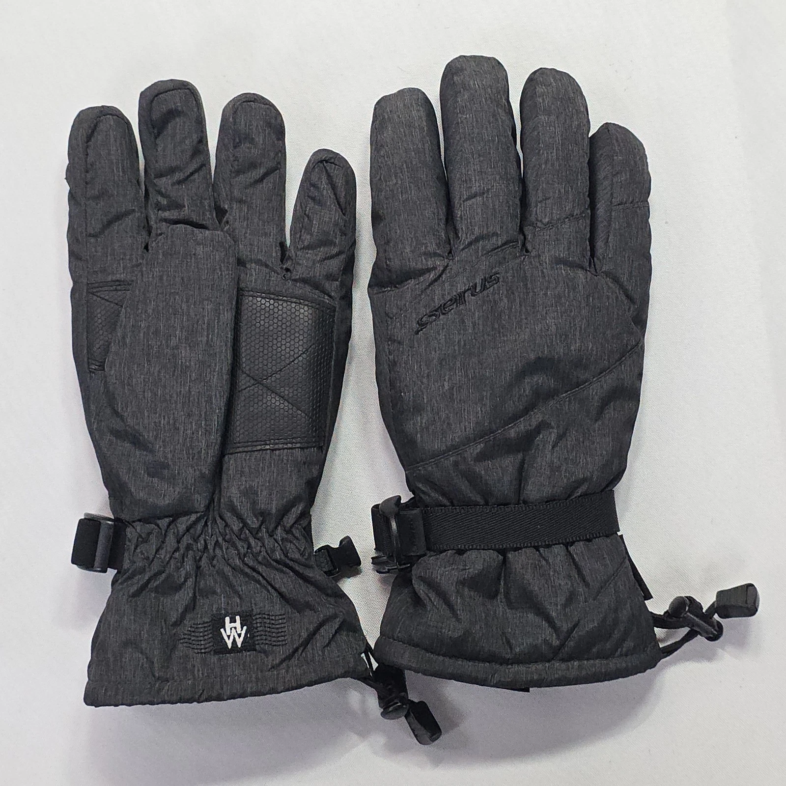 Seirus Gloves Mens Large 1023 Heatwave Fleck Glove Waterproof Breathable Black