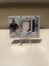 2024 Panini Flawless Sebastian Walcott Patch Auto /25 Texas Rangers