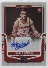 2024-25 Panini Donruss Signature Series Nikola Durisic #SS-NDJ Auto s1i