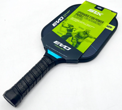 #ad #ad SLK by Selkirk Evo Power XL Oasis T700 CarbonFusion Pickeball Paddle Black New $13.30