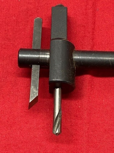General Tools No. 4 Pawood Circle Cutter Combination Shank, 7/8-4" VINTAGE - Foto 2 di 5