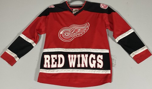 Maglia Hockey Vintage Detroit Red Wings Steve Yzerman #19 Youth M (10/12) NHL - Foto 3 di 10