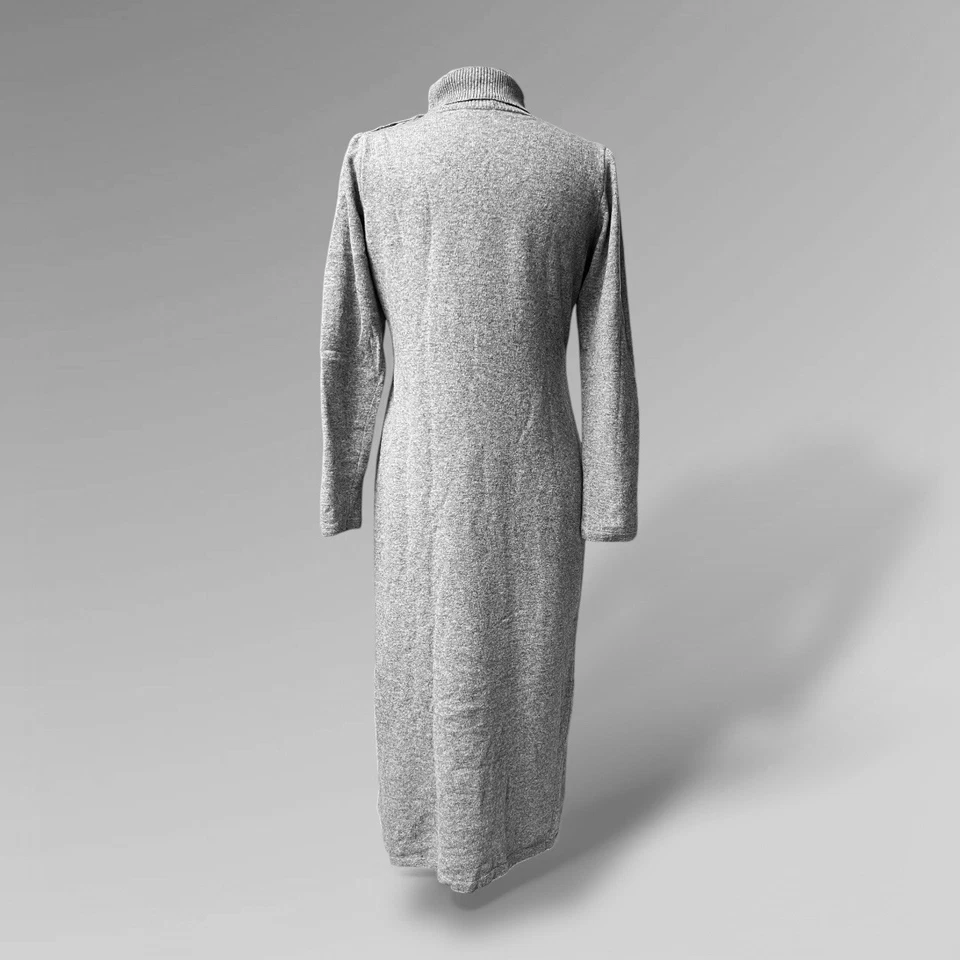 Wollkleid der Marke Benetton, Klassisch, Grau, Ungetragen, wie Neu - Bild 4 von 4