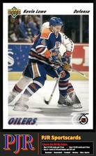 Kevin Lowe 1991-92 Upper Deck #186 Edmonton Oilers