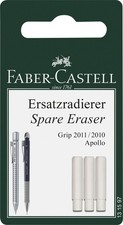 Faber-Castell 131597 Replacement Eraser for Grip 2011 Mechanical Pencil Pack of
