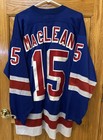 Starter Authentic Blue NY Rangers John MacLean #15 Lace Up Jersey🔥  — photo 2