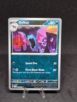 Pokémon TCG Golbat 028/064 Sv: Shrouded Fable Common Reverse Holo NM