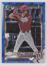 2021 Bowman Chrome Draft Sapphire Edition Brady House #BDC-186 6fs