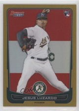 2020 Bowman's Best Decade's Best Gold Refractor 7/50 Jesus Luzardo #DB-7 0s23