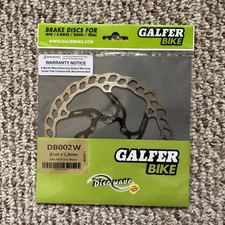 GALFER MTB Disc Wave Rotor - DB002W - 160 x 1.8mm - 6-bolt