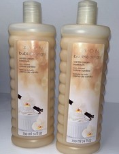 Avon Bubble Delight Vanilla Cream Bubble Bath 24 oz. NOS