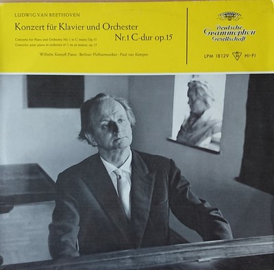 Ludwig van Beethoven   Wilhelm Kempff, Berliner Philharmoniker, Pau Vinyl 195389