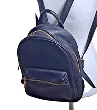 blue seven brand leather backpack Backpack Seven Tech Shiny Black
