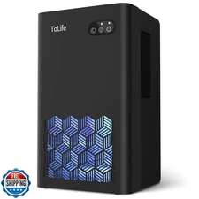 ToLife Dehumidifier for Bedroom Bathroom Basements, Dehumidifier with 2 Worki