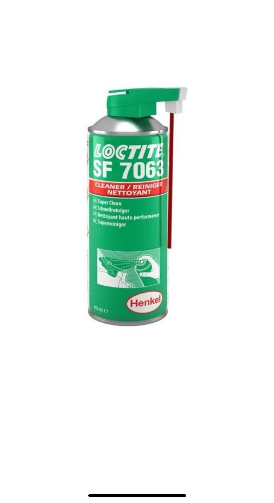 LOCTITE SF 7063 detergente sgrassante - bomboletta spray - 400ml