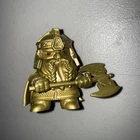 Funko Mystery Minis Lord of the Rings GOLD GIMLI Barnes & Noble Exclusive Figure