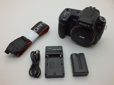 Sony alpha A350 DSLR Kamera mit  14,2MP, nur Gehäuse  #91