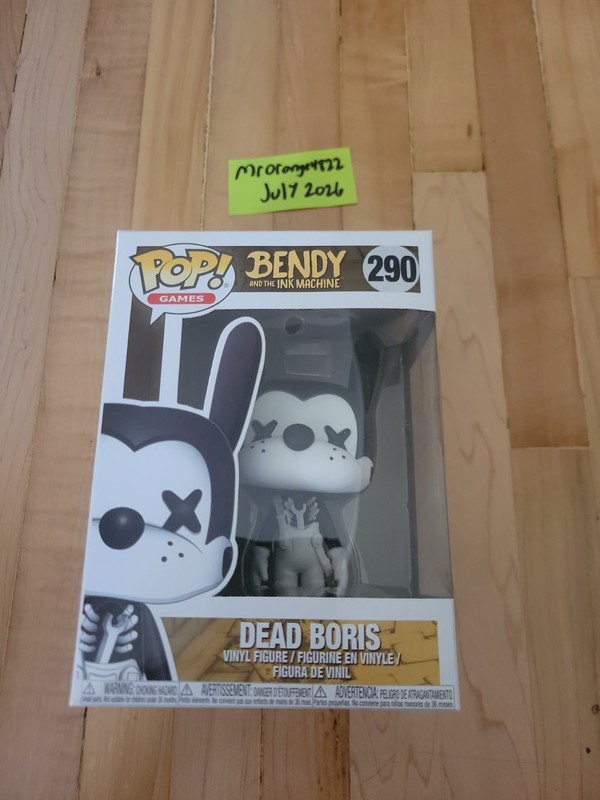 Funko Pop! Vinyl: Bendy and the Ink Machine - Dead Boris the Wolf  #290